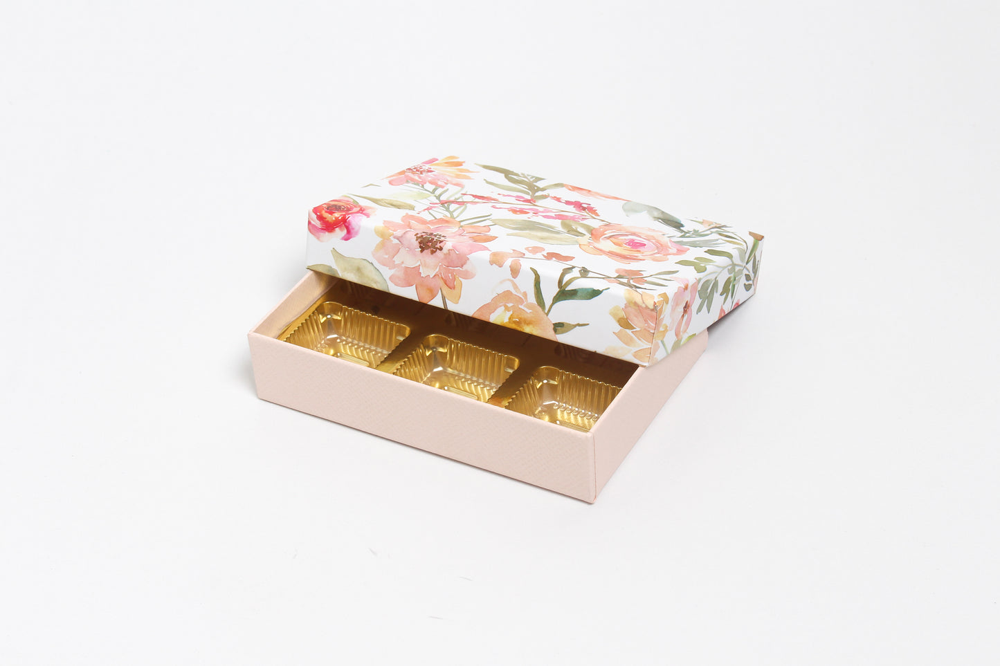 5.75" x 4" x 1.25" (6 Cavity Chocolate Box)
