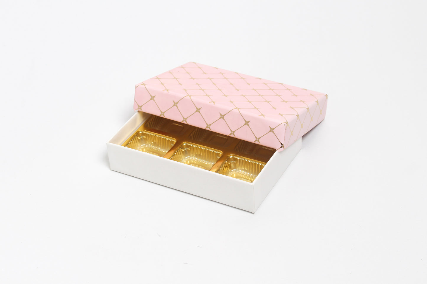 5.75" x 4" x 1.25" (6 Cavity Chocolate Box)