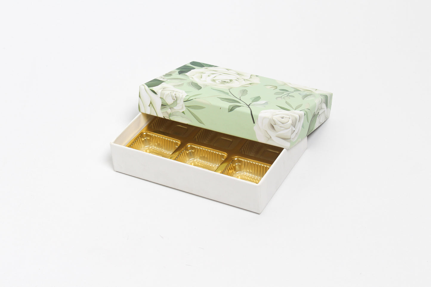 5.75" x 4" x 1.25" (6 Cavity Chocolate Box)