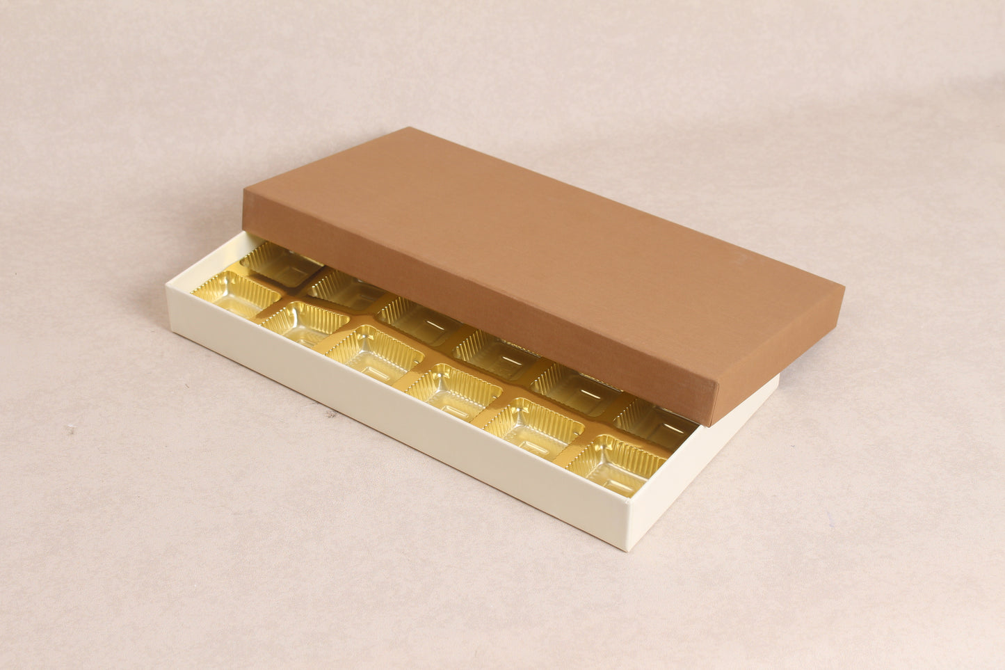 11" x 5.75" x 1.25" (18 Piece Chocolate Box)