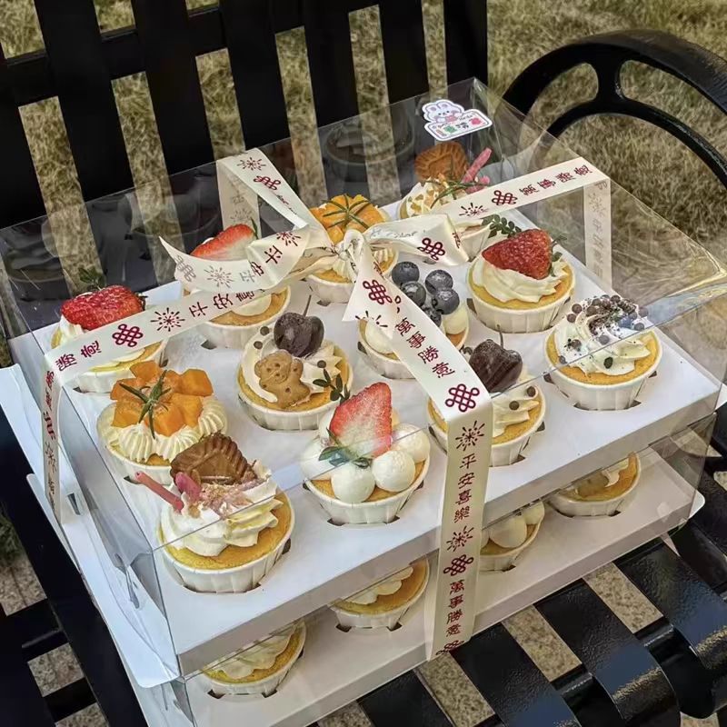 CUP CAKE BOX