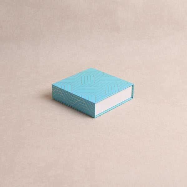 Geometric Lines Blue