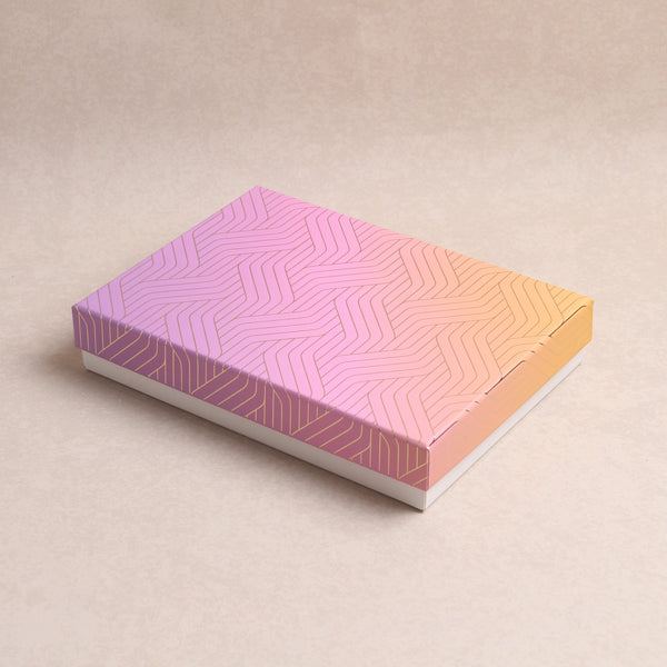 Geometric Lines Lavender