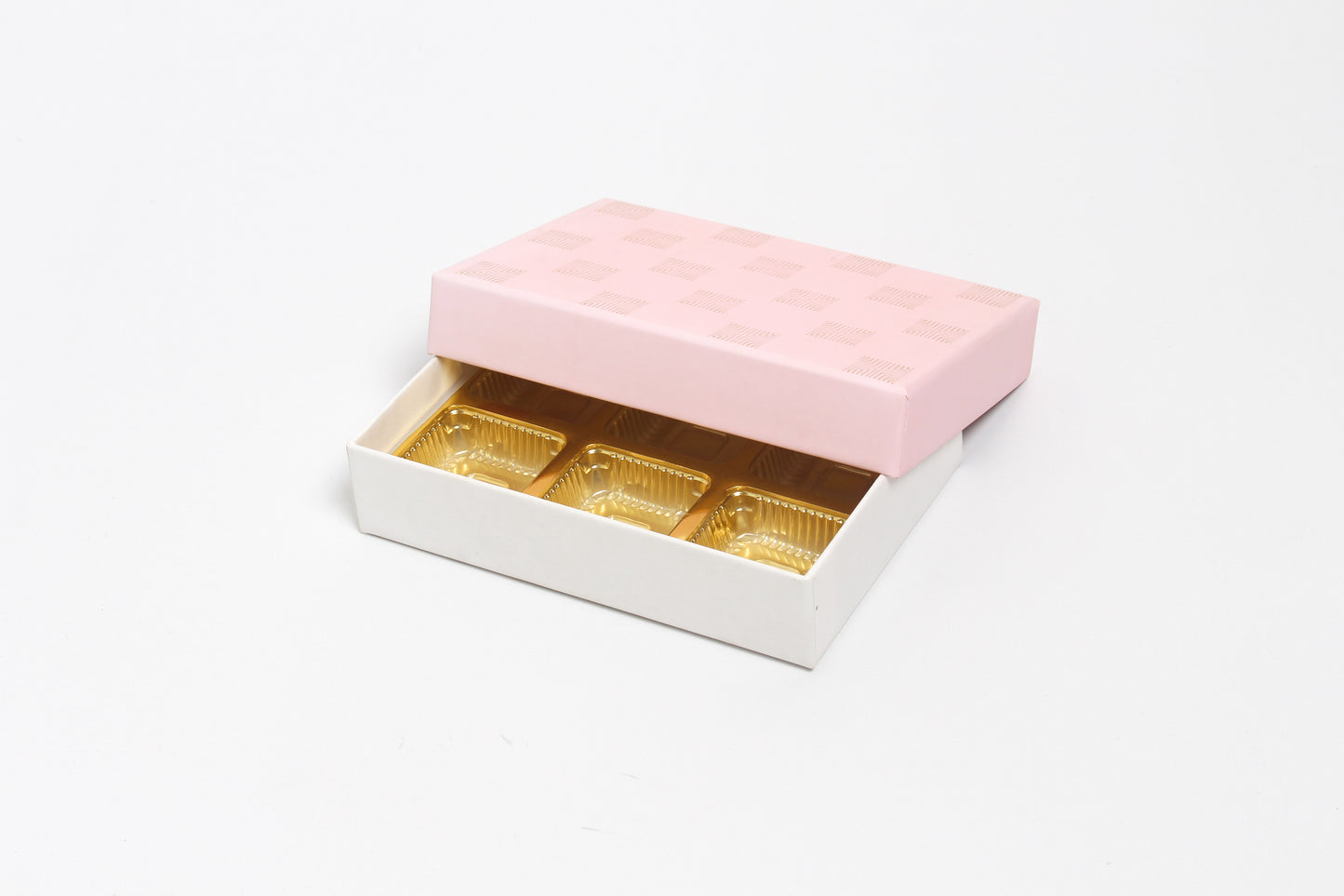 5.75" x 4" x 1.25" (6 Cavity Chocolate Box)