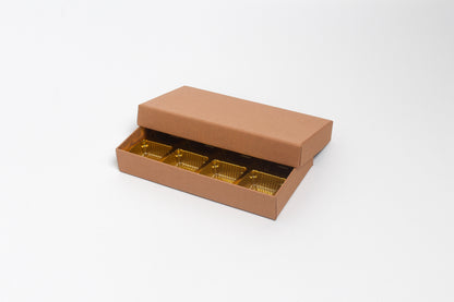 7.25" x 3.75" x 1.25" (8 Cavity Chocolate Box)