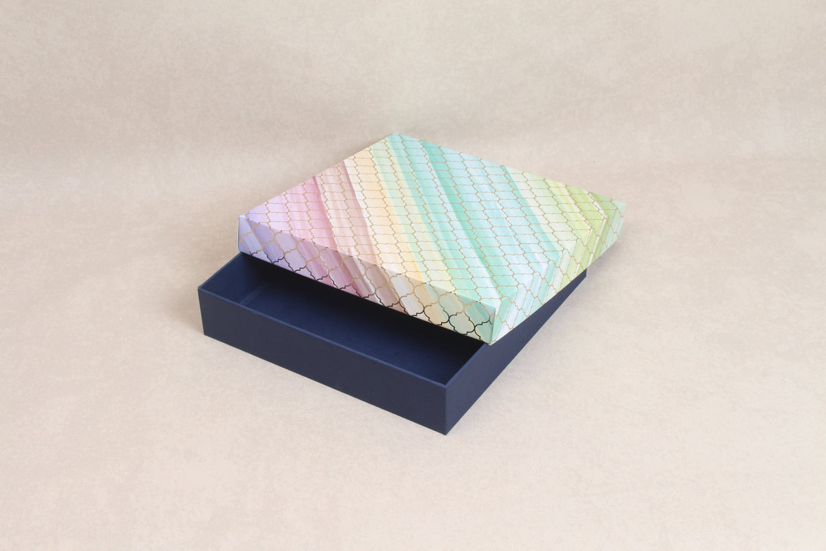8.25" x 8.25" x 1.75" [Lid & Base Box]