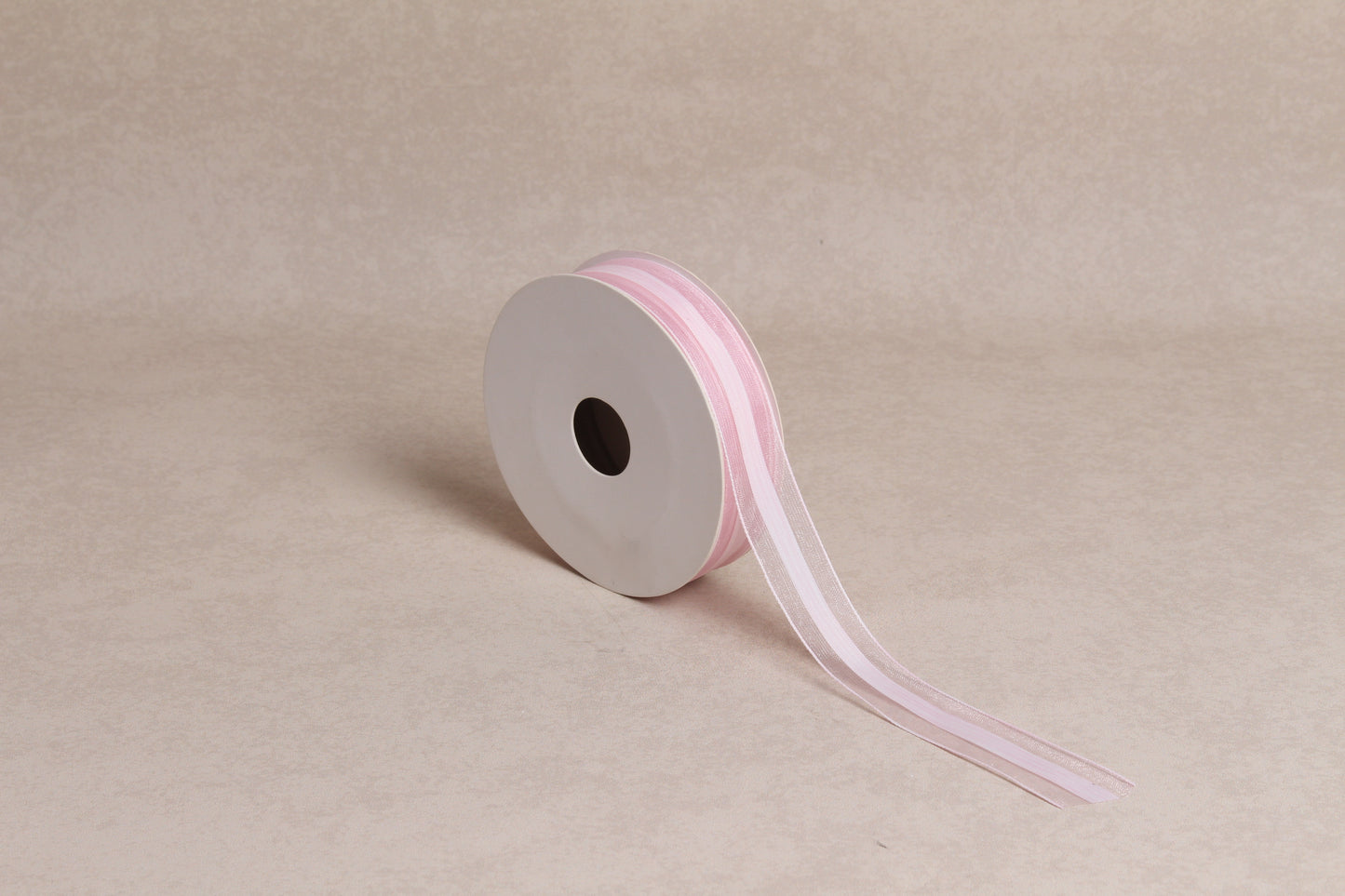 Center Stripe Organza Ribbon (25 mm) (18 m roll)