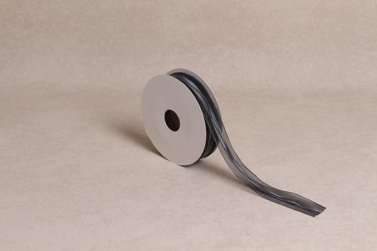 Center Stripe Organza Ribbon (25 mm) (18 m roll)