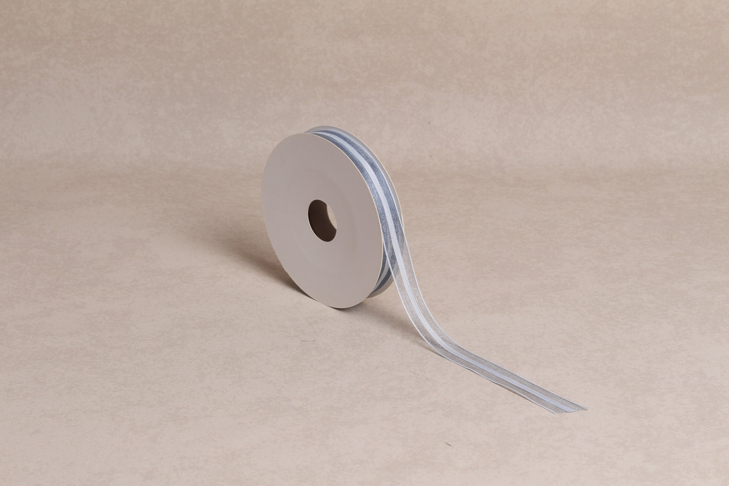 Center Stripe Organza Ribbon (15 mm) (18 m roll)