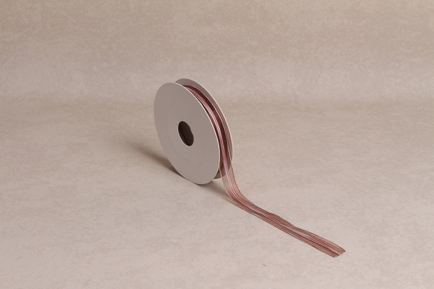 Center Stripe Organza Ribbon (15 mm) (18 m roll)