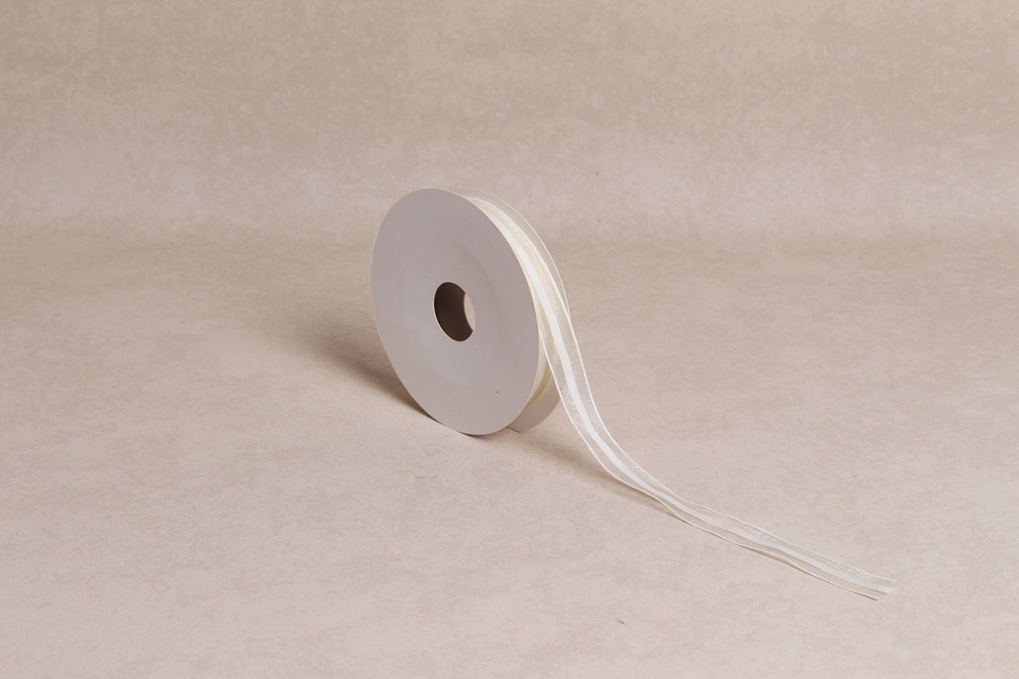 Center Stripe Organza Ribbon (15 mm) (18 m roll)
