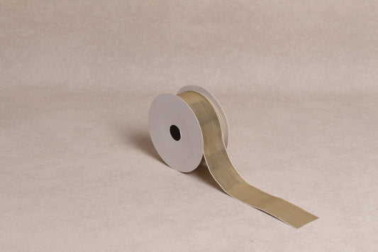 Metallic Taffeta Ribbon (38 mm) (18 m roll)