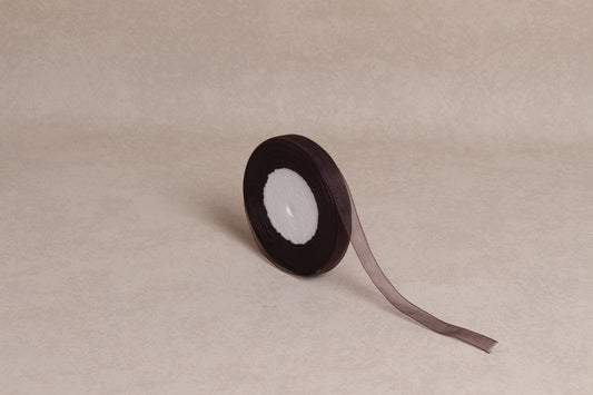 Plain Organza Ribbon (12 mm) (45 m roll)