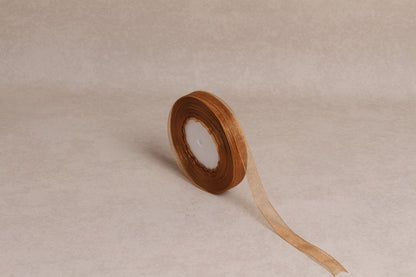 Plain Organza Ribbon (12 mm) (45 m roll)