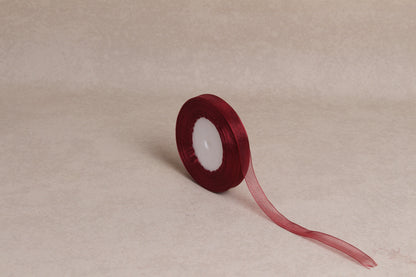 Plain Organza Ribbon (12 mm) (45 m roll)