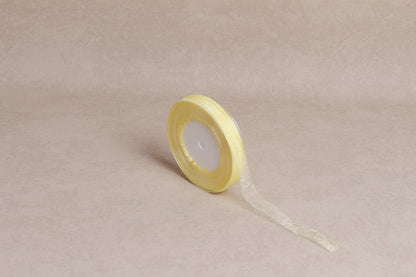 Plain Organza Ribbon (12 mm) (45 m roll)
