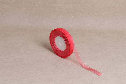 Plain Organza Ribbon (12 mm) (45 m roll)