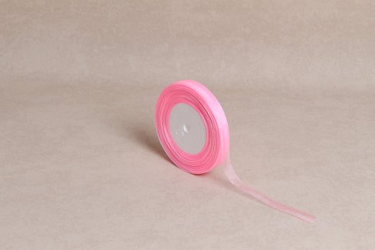 Plain Organza Ribbon (12 mm) (45 m roll)