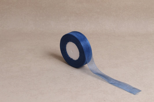 Plain Organza Ribbon (25 mm) (45 m roll)