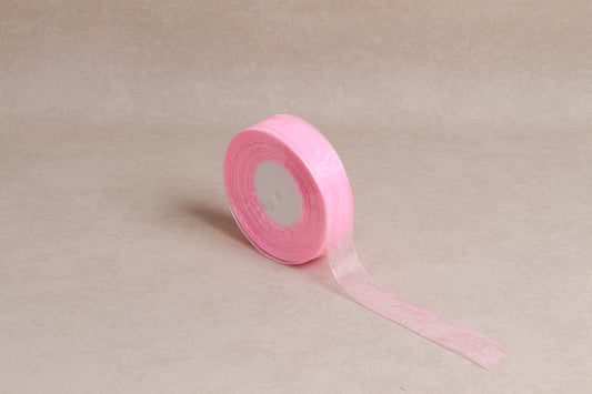 Plain Organza Ribbon (25 mm) (45 m roll)