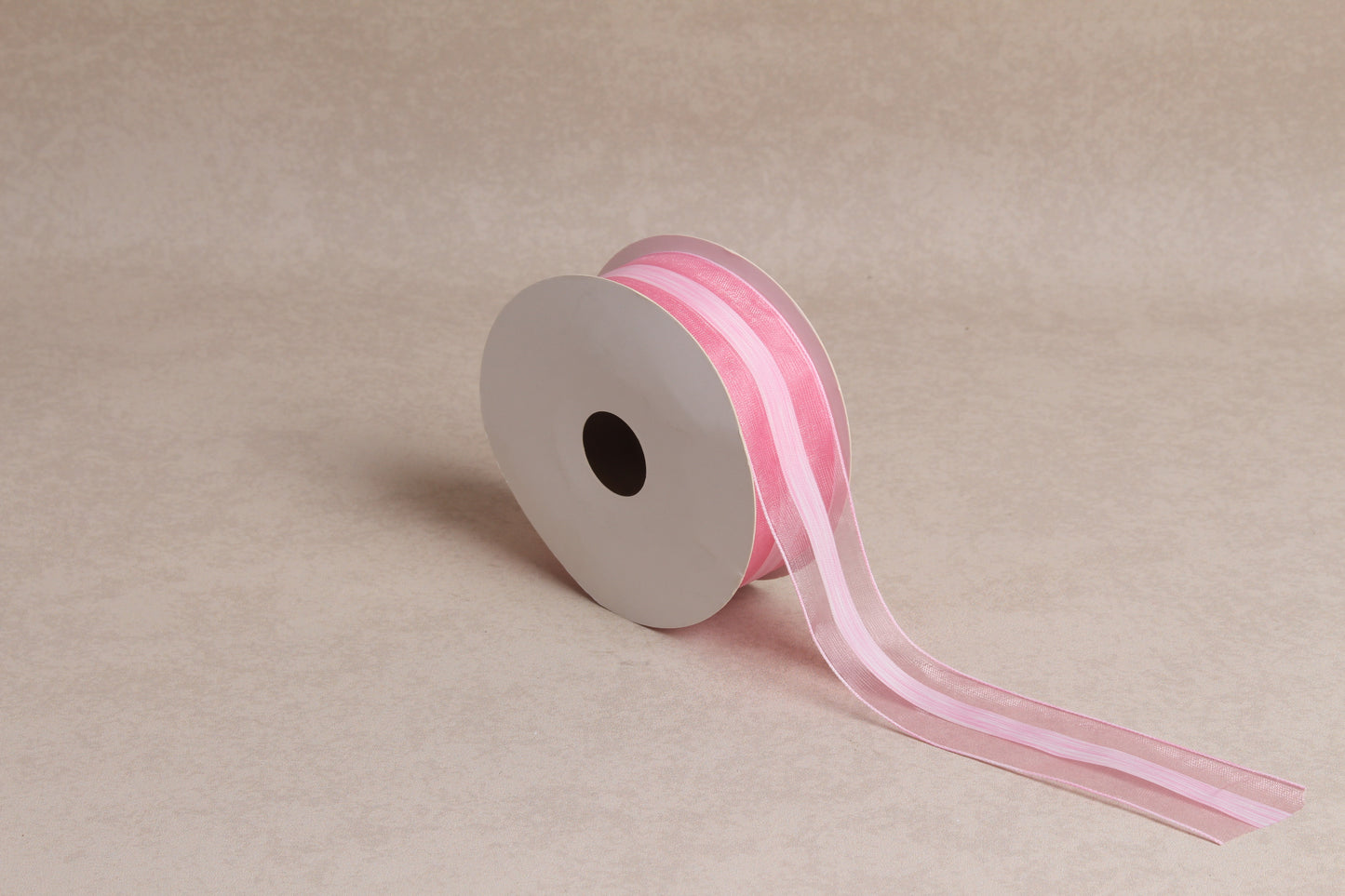 Center Stripe Organza Ribbon (38 mm) (18 m roll)