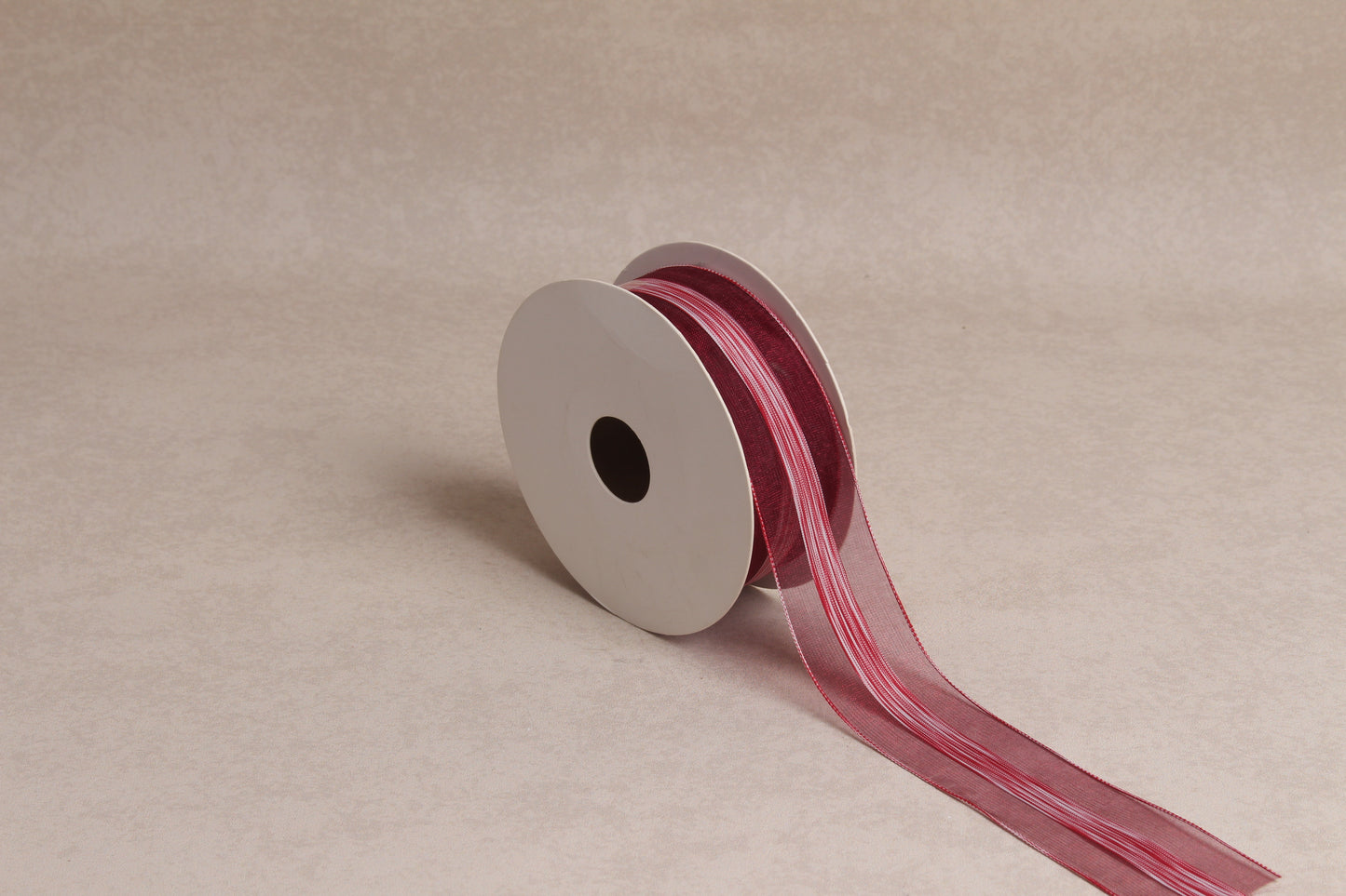 Center Stripe Organza Ribbon (38 mm) (18 m roll)