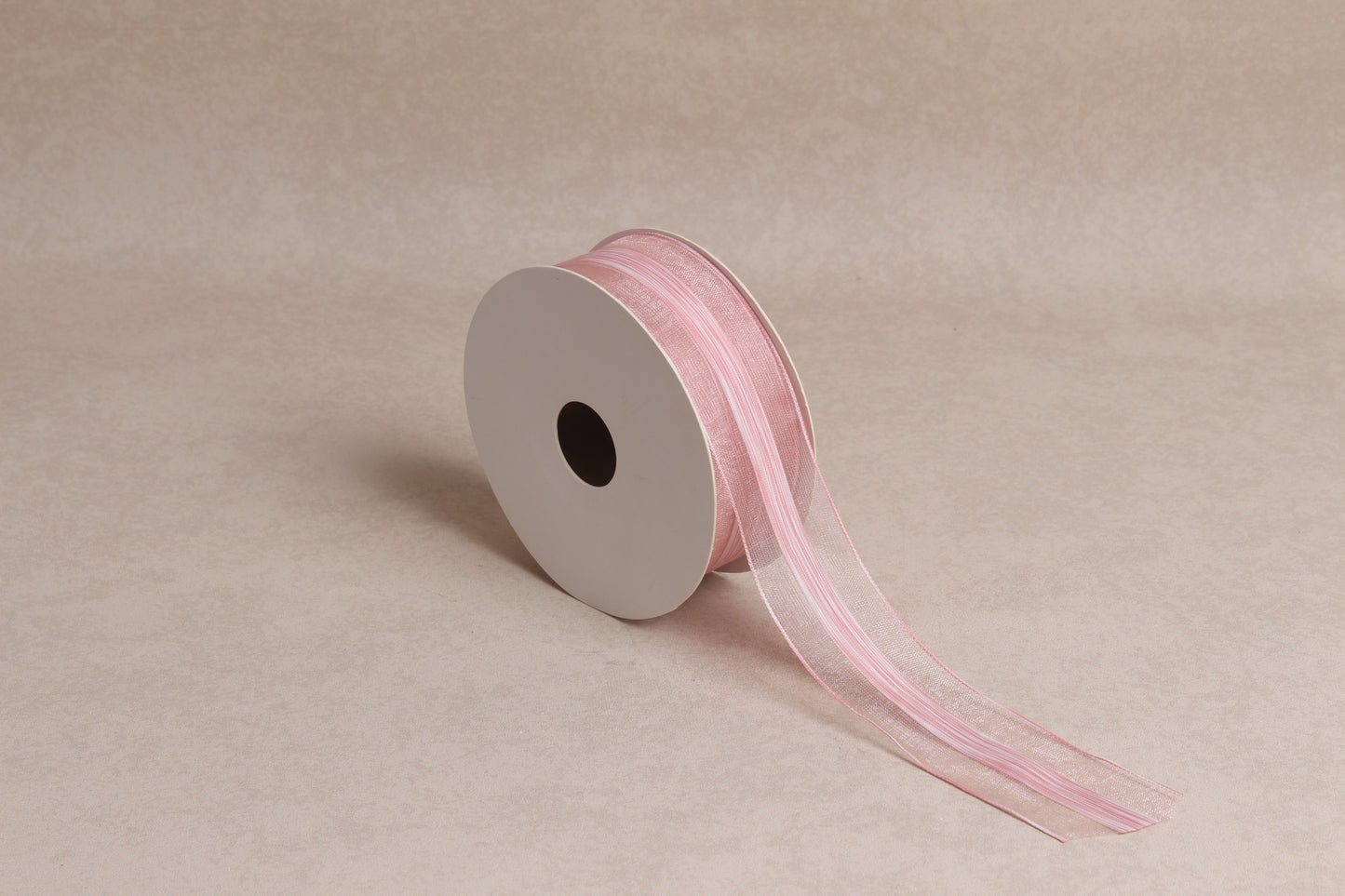Center Stripe Organza Ribbon (38 mm) (18 m roll)