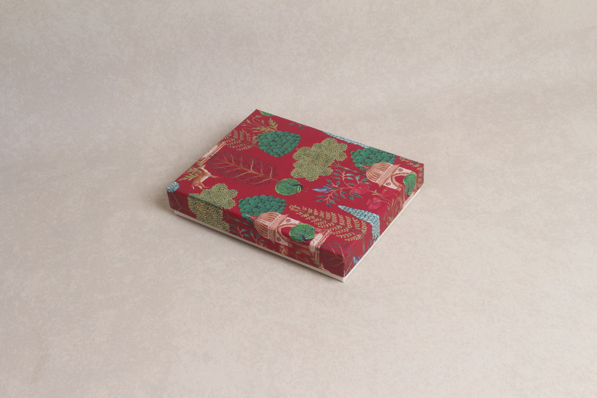 7.5" x 5.75" x 1.25" (12 Piece Chocolate Box) [Lid & Base Box]