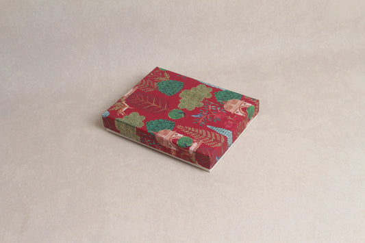 7.5" x 5.75" x 1.25" (12 Piece Chocolate Box) [Lid & Base Box]