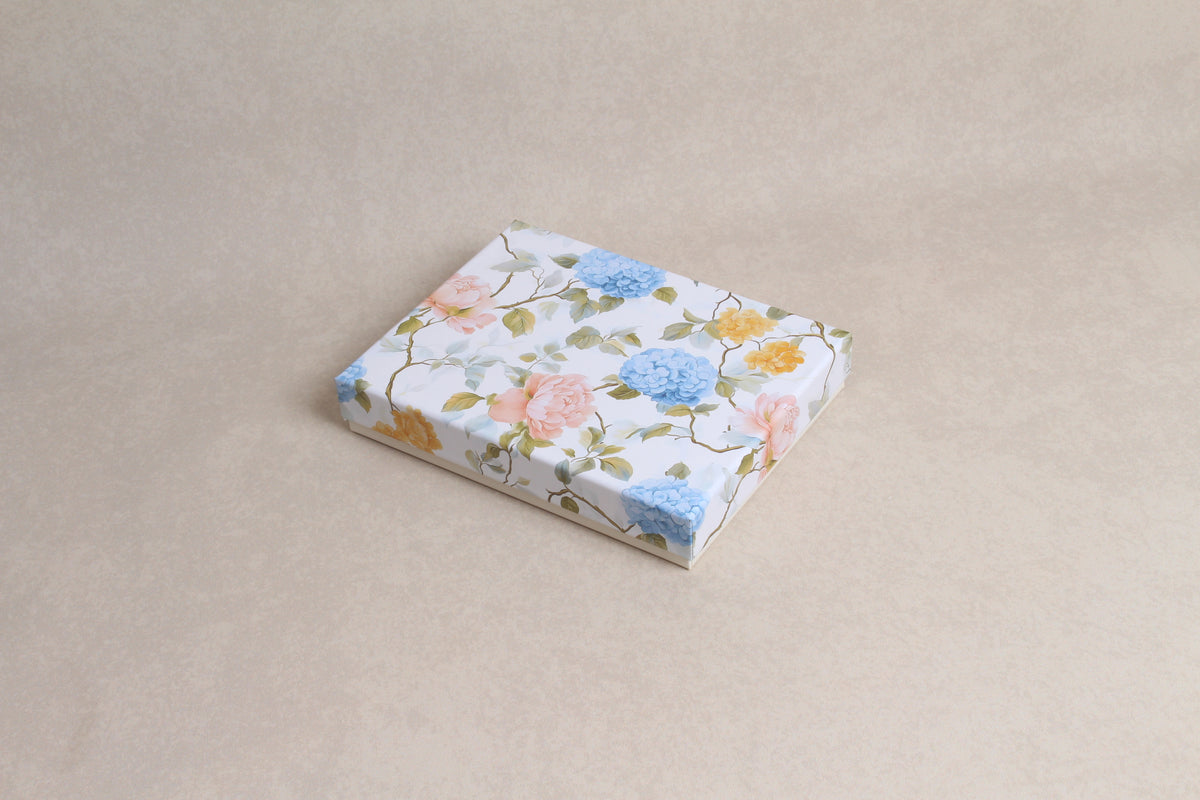 7.5" x 5.75" x 1.25" (12 Piece Chocolate Box) [Lid & Base Box]