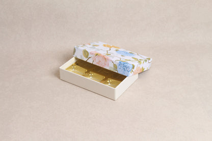 5.75" x 4" x 1.25" (6 Piece Chocolate Box ) [Lid & Base Box]