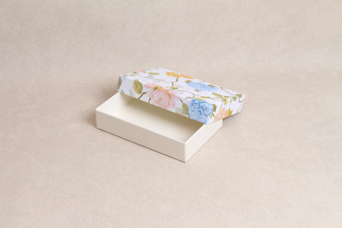 5.75" x 4" x 1.25" (6 Piece Chocolate Box ) [Lid & Base Box]