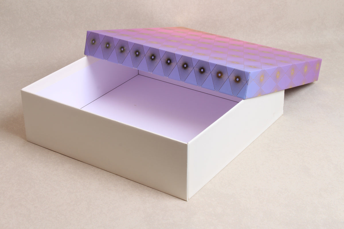 12" x 12" x 3.5" [Lid & Base Box]
