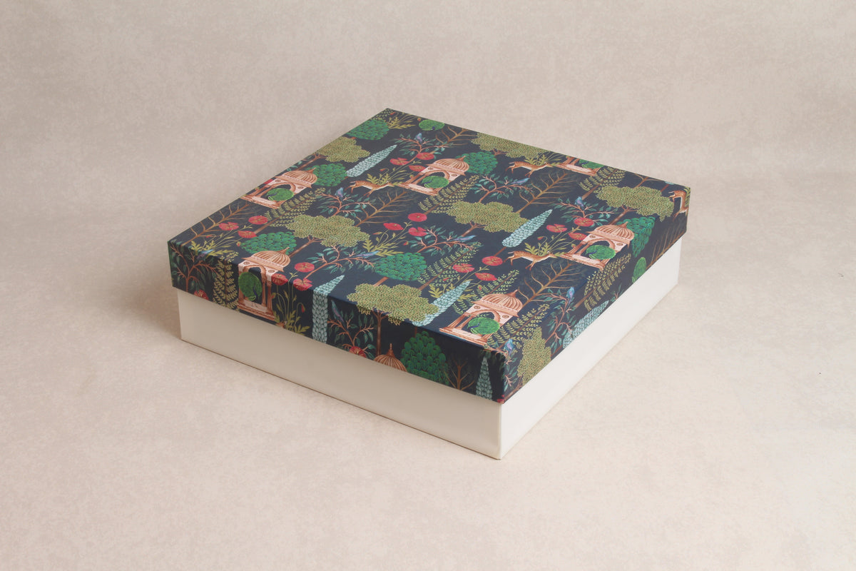 12" x 12" x 3.5" [Lid & Base Box]