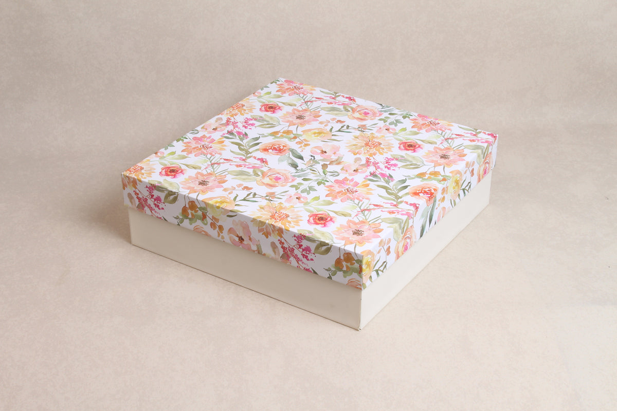 12" x 12" x 3.5" [Lid & Base Box]