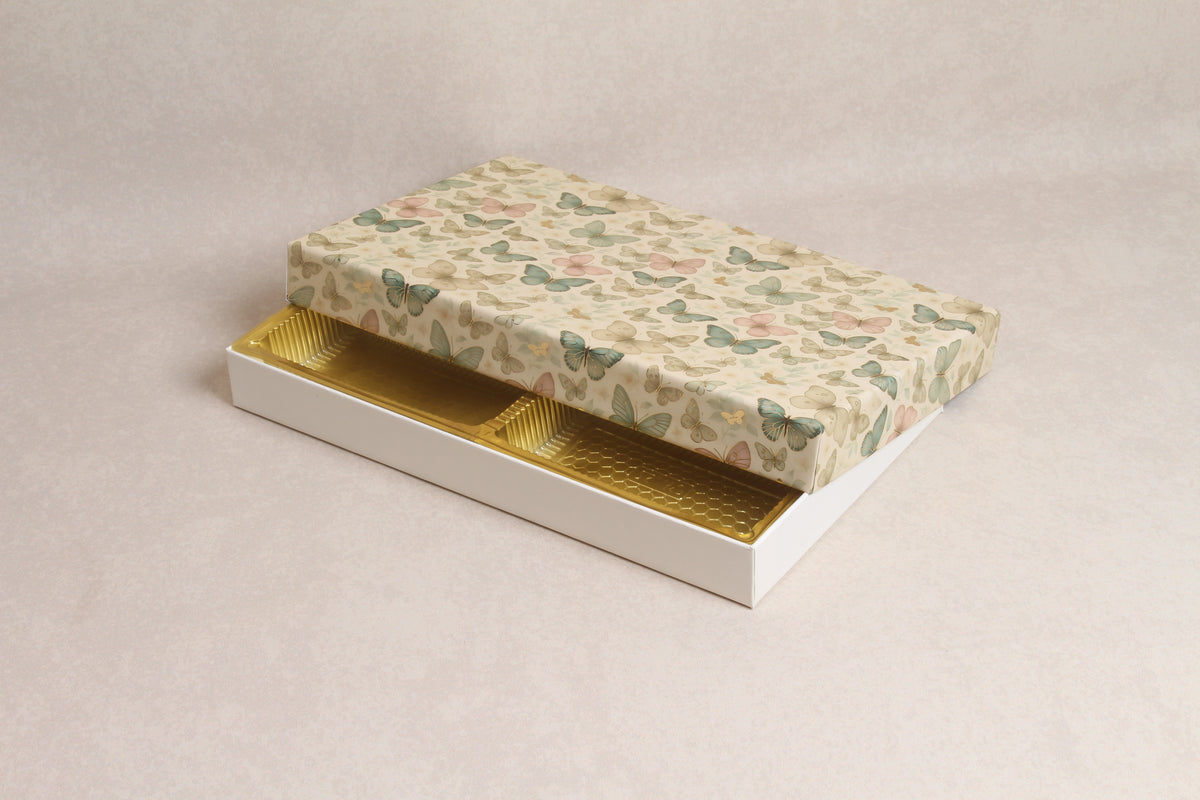 12" x 7.25" x 1.25" (1 Kg Mithai Boxes) [Lid & Base Box]