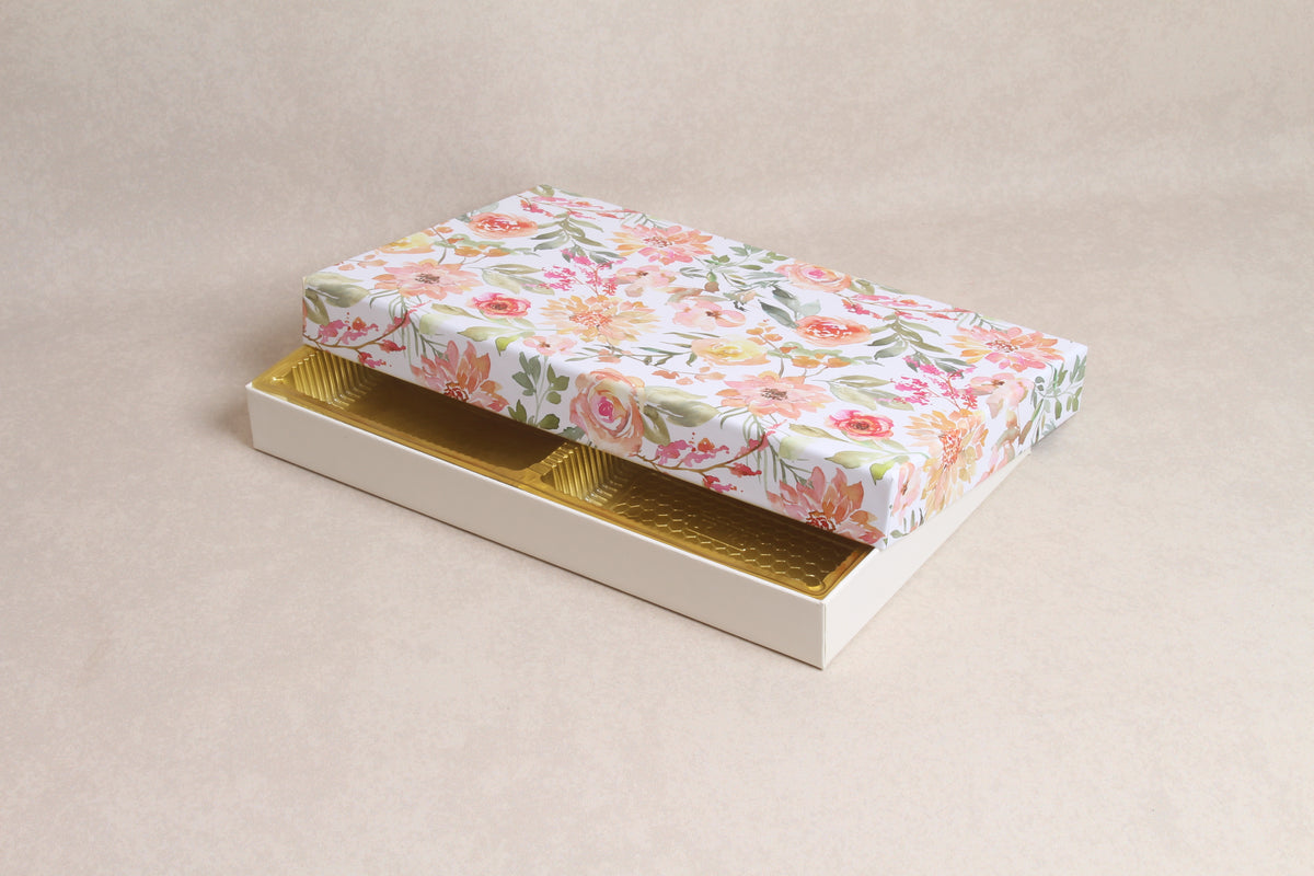 12" x 7.25" x 1.25" (1 Kg Mithai Boxes) [Lid & Base Box]