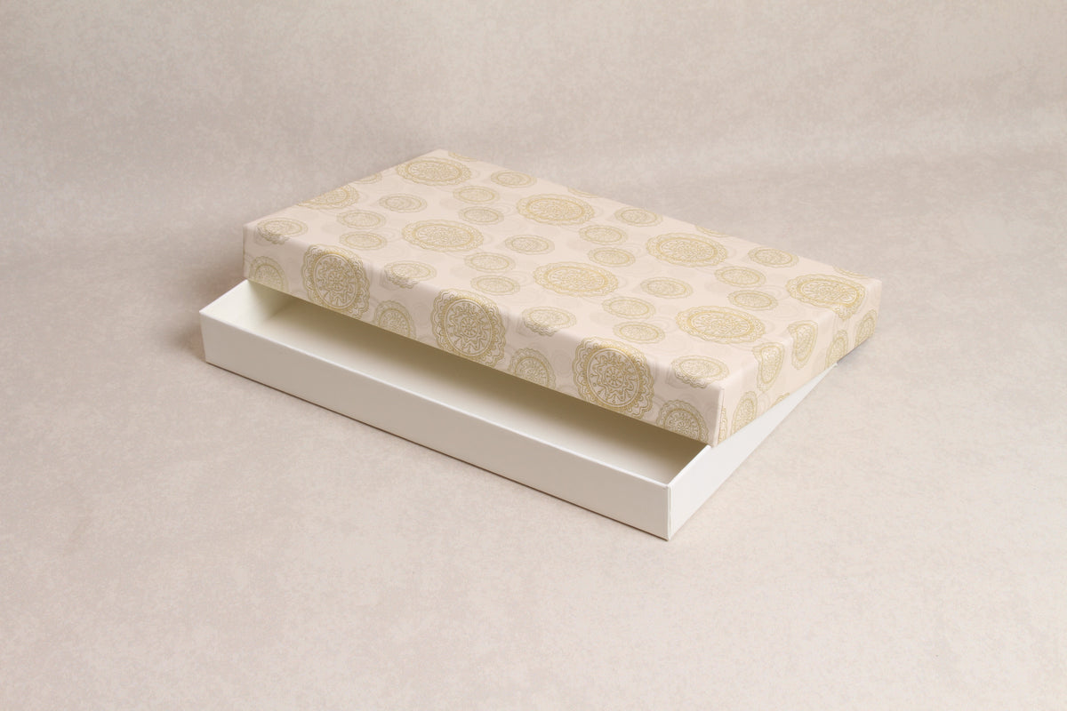 12" x 7.25" x 1.25" (1 Kg Mithai Boxes) [Lid & Base Box]