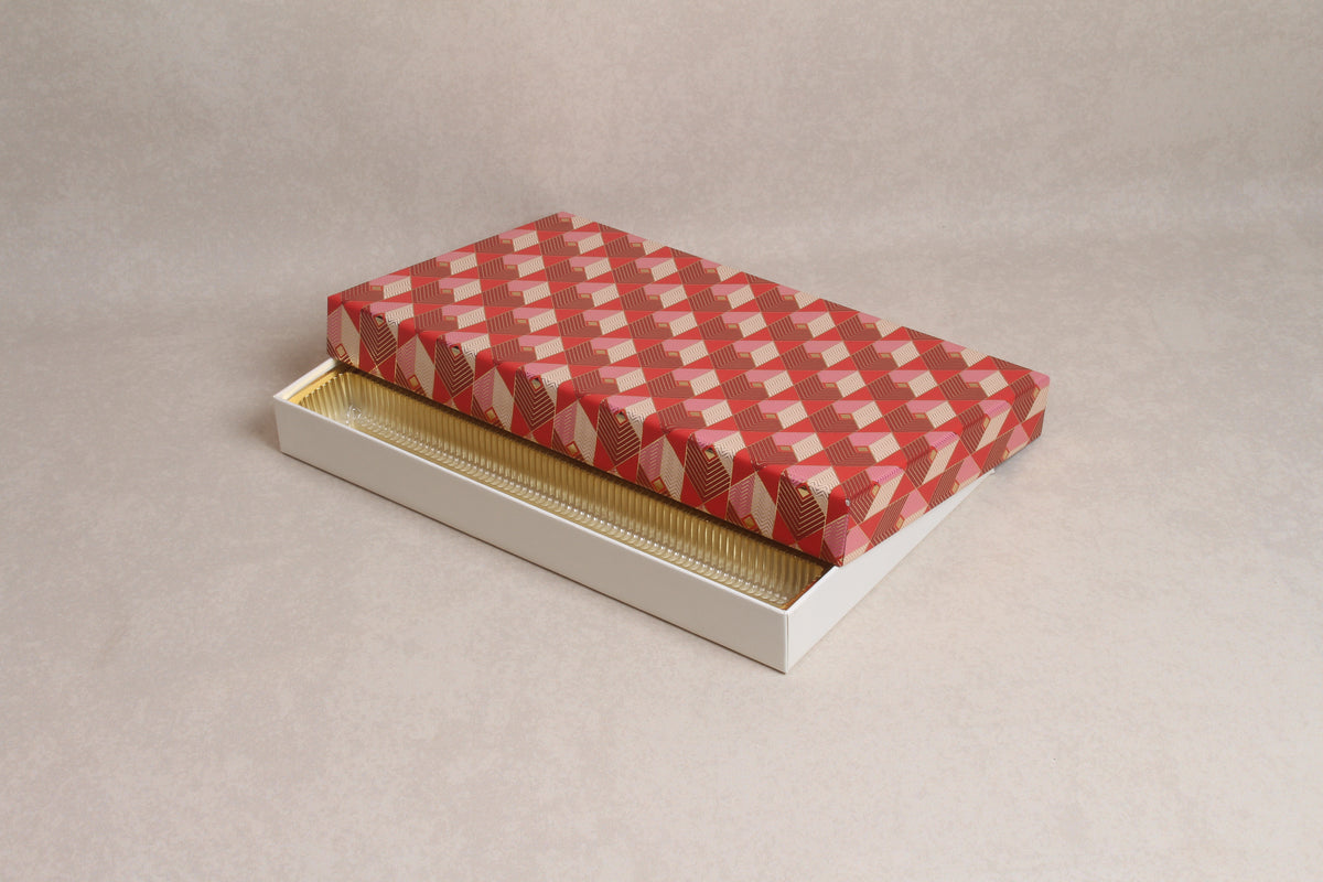 12" x 7.25" x 1.25" (1 Kg Mithai Boxes) [Lid & Base Box]