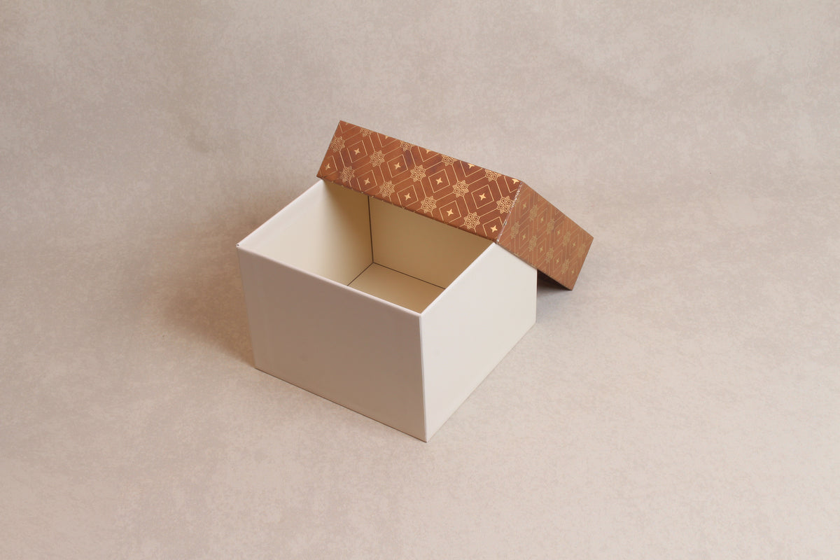 6" x 6" x 4.5" [Lid & Base Box]