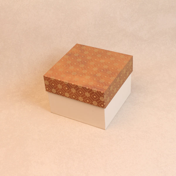Geometric Chocolate Brown