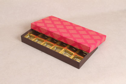 11" x 5.75" x 1.25" (18 Piece Chocolate Box)