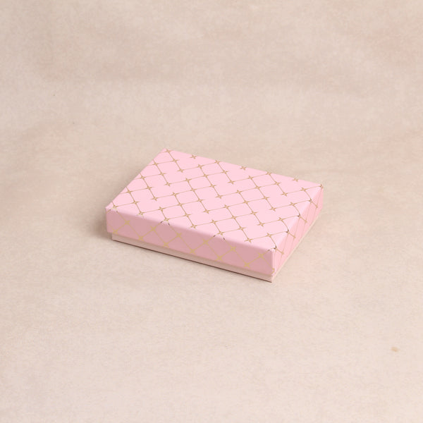 Diamond Grid Pink
