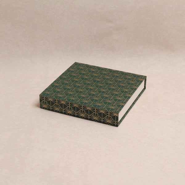Art Deco Dark Green