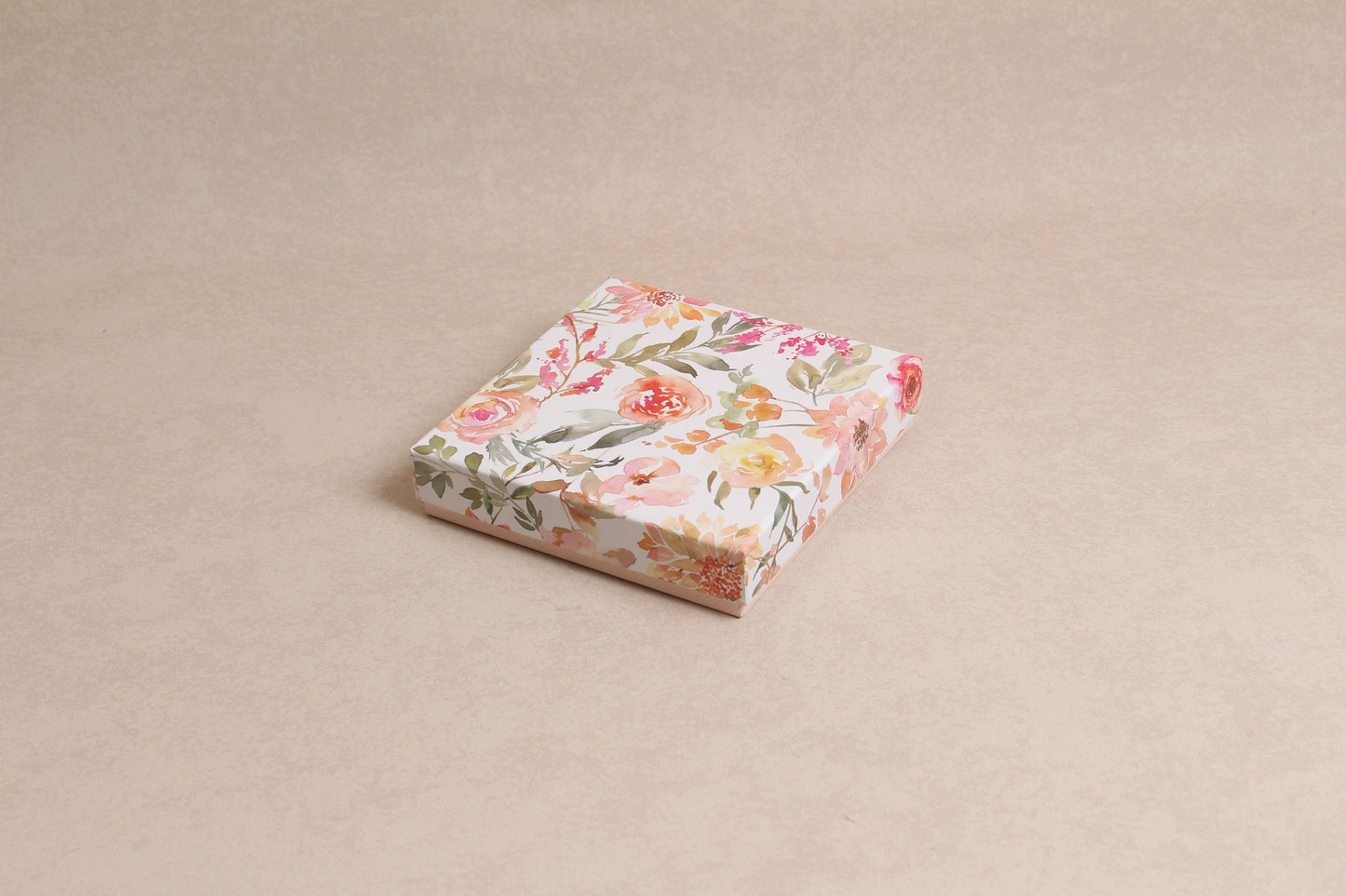 5.75" x 5.75" x 1.25" (9 Piece Chocolate Box)